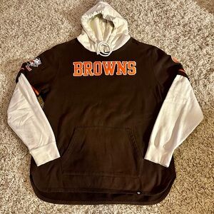 47 Brand Cleveland Browns Hoodie XXL